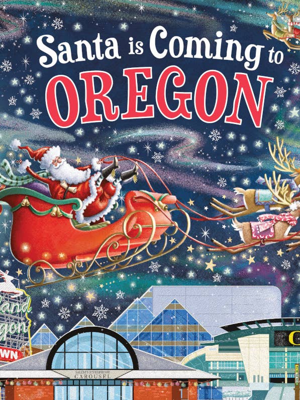 Santa Is Coming to Oregon for wholesale by Sourcebooks