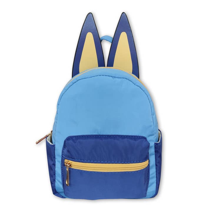 Yawoo Garments - Wholesale Backpack - Kids - Ears blue dog print baby kids backpack