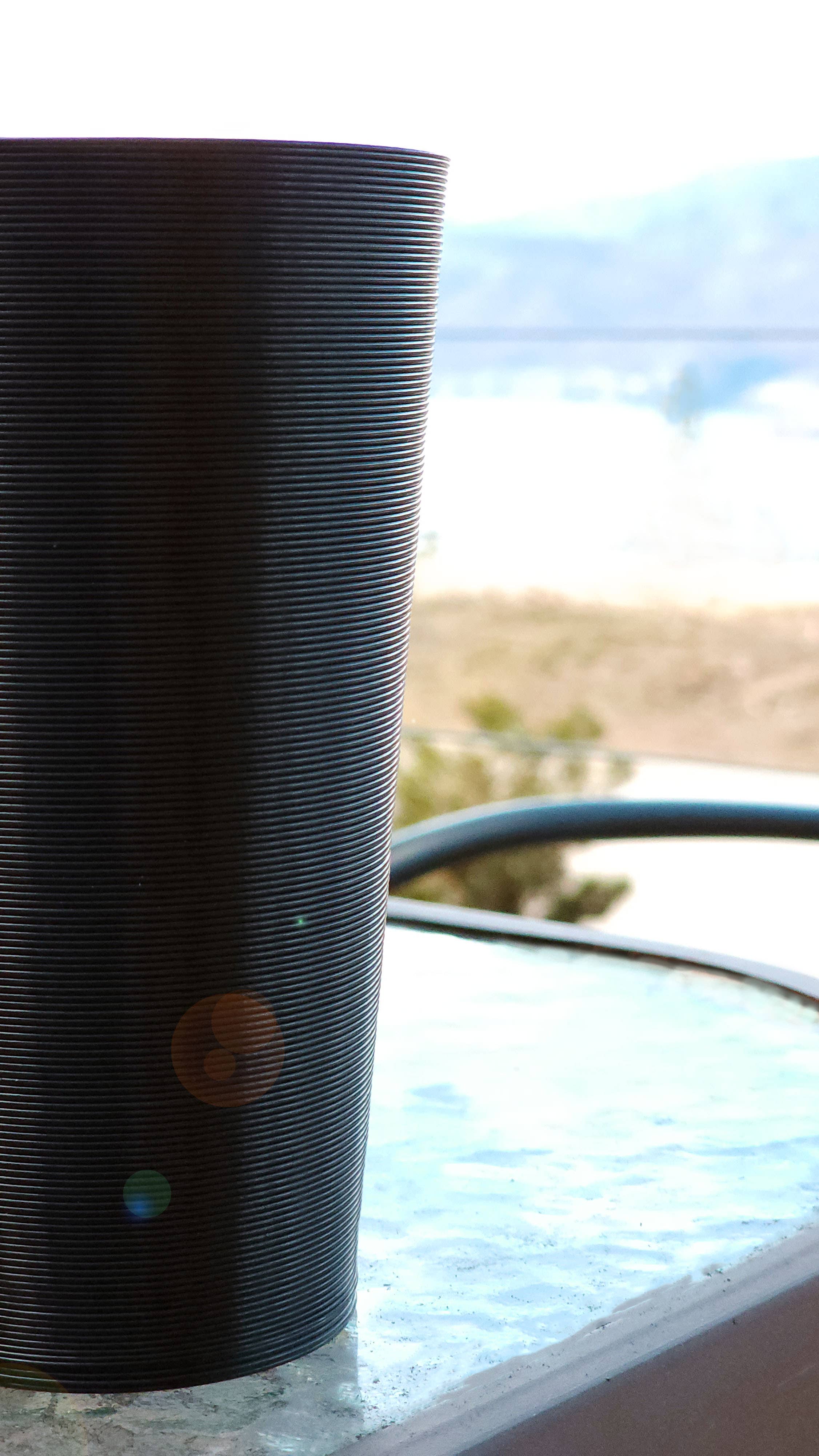 The Rogerie - Venta al por mayor Vaso/copa - [VASO] Vidrio de patio con infusión de carbono2