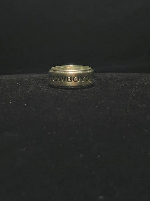 Bague en argent sterling Dallas Cowboys pour homme pour la vente par Regul Silver