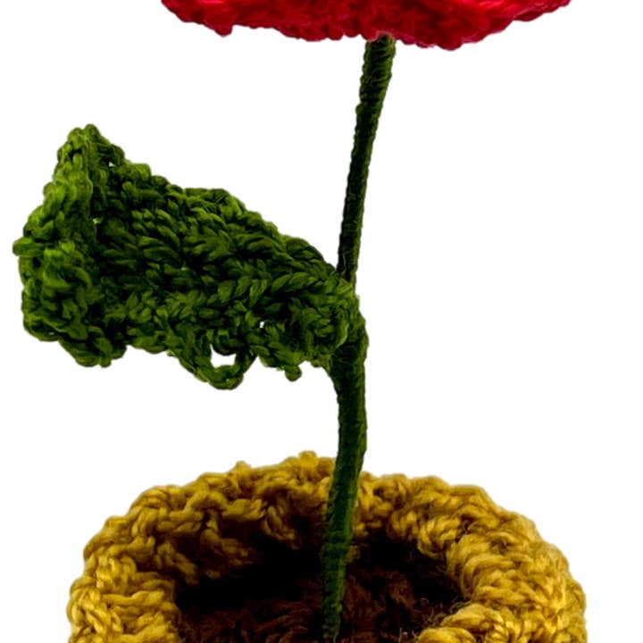 HDIF-USA - Wholesale Artificial Flowers - Crocheted Mini Flower Pots6