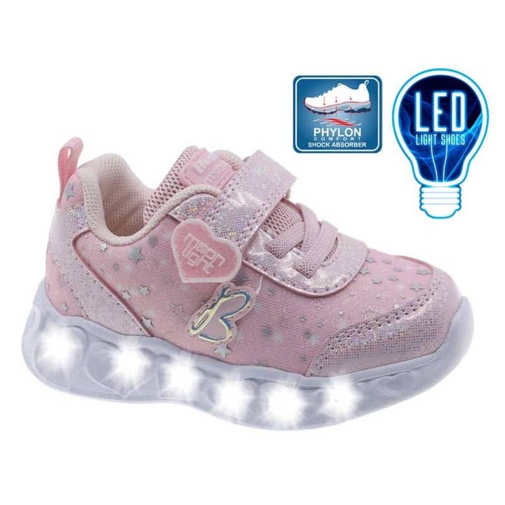 Children's Light-Up Sneakers Pink Beppi-2211270 for wholesale by BeShoes Distribuição