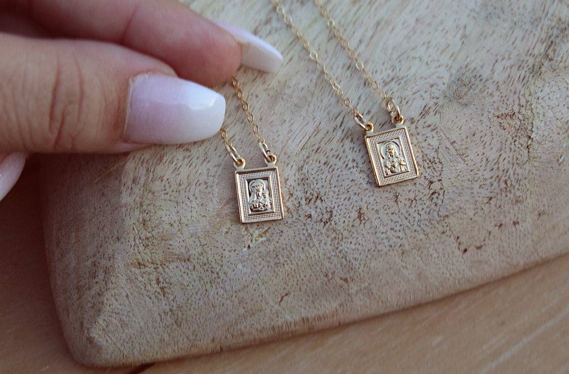 Naomi's Happy Place Shop - Wholesale Pendant/Charm Necklace - Scapular Necklace16