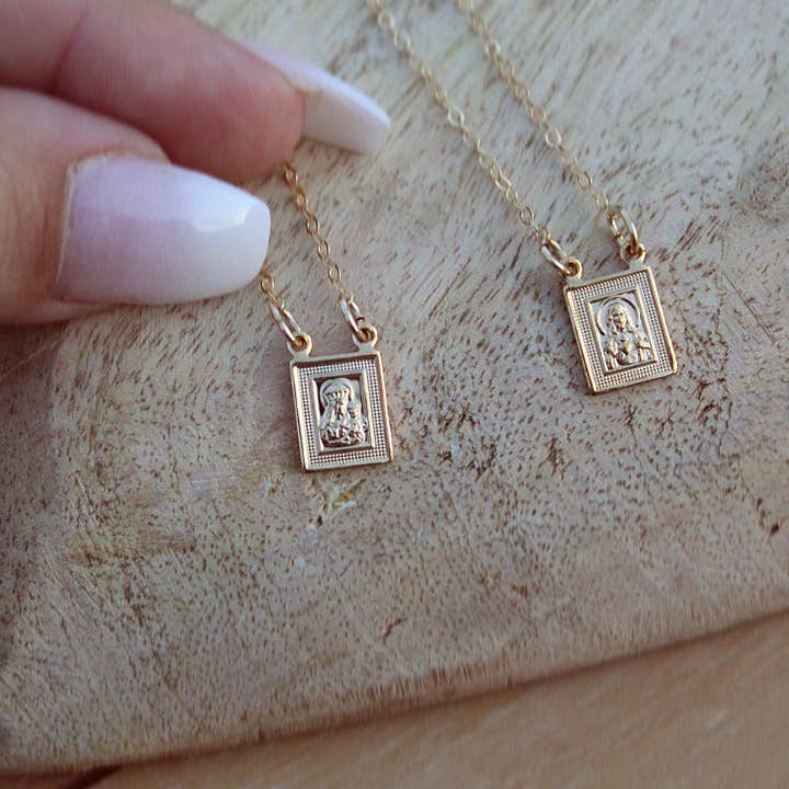 Naomi's Happy Place Shop - Wholesale Pendant/Charm Necklace - Scapular Necklace16