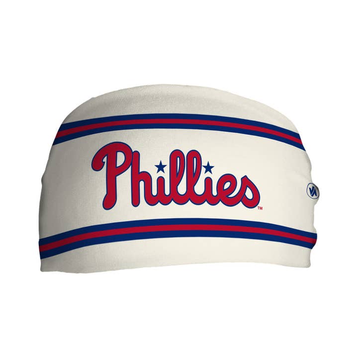 cream Phillies Cooling Headband: Alternate Jersey for wholesale on Faire