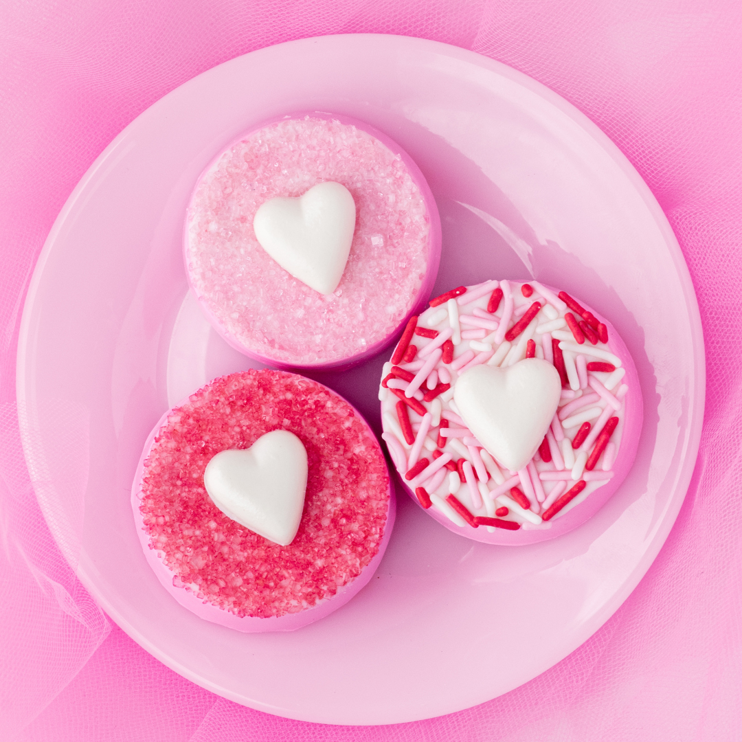 Sweets Indeed - Wholesale Sprinkles - Natural Sweetheart Sprinkle Jar - 6 Cell4