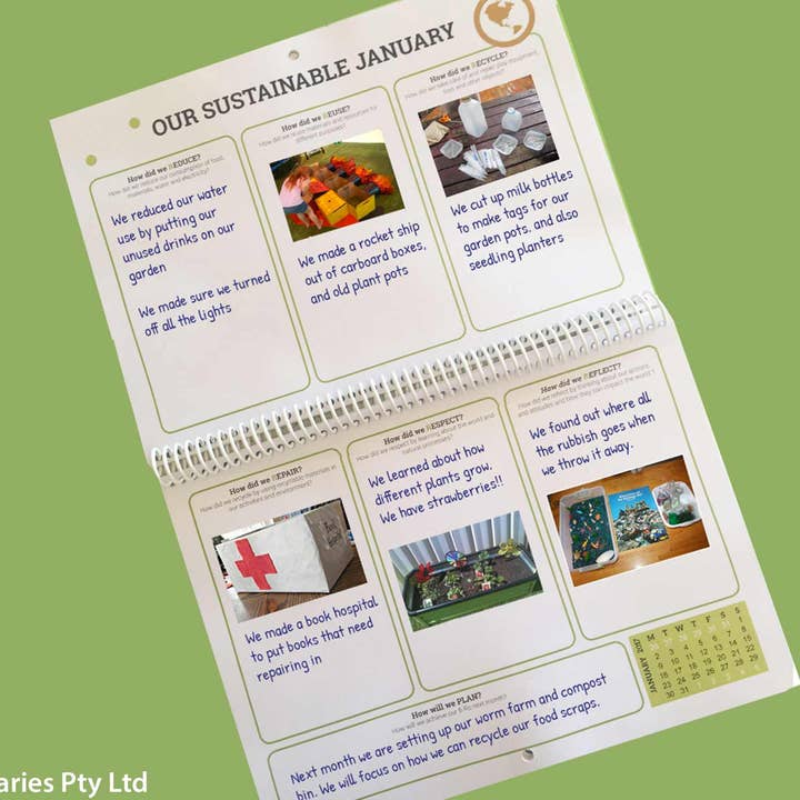 Butler Diaries - Wholesale Calendar - 2024 Our Sustainable Year Wall Calendar5