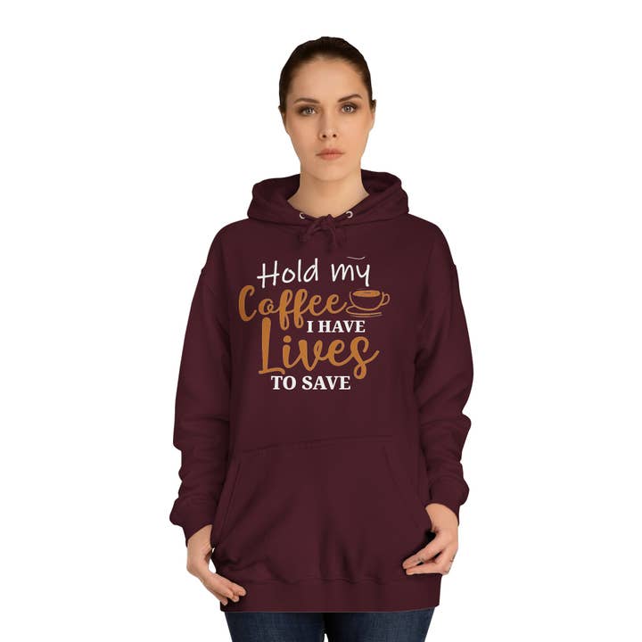 RC'nSONS - Wholesale Hoodie - Women's - Hold My Coffee Unisex Hoodie1
