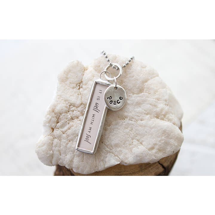Jennifer Dahl Designs LLC - Wholesale Jewelry Set - It Is Well With My Soul Necklace