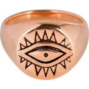 R681 jeg ser dig Rose Gold stål for engroshandel hos Charmin's Ringen