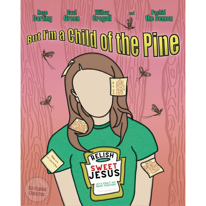 Camp Damascus "But I'm A Child Of The Pine" 8x10 Print for wholesale by Kayleigh Creates