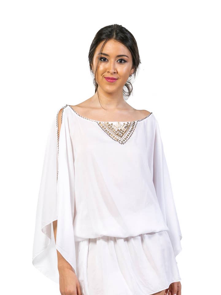 KURTA ULUWATU para venta al por mayor de Laura Fuentes Ibiza