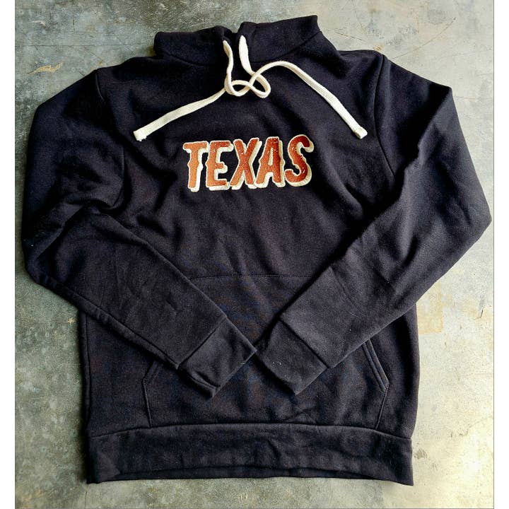 The Western Stamp – 2-Tone Embroidered Hoodie Sweatshirt for wholesale by Local Supply Club