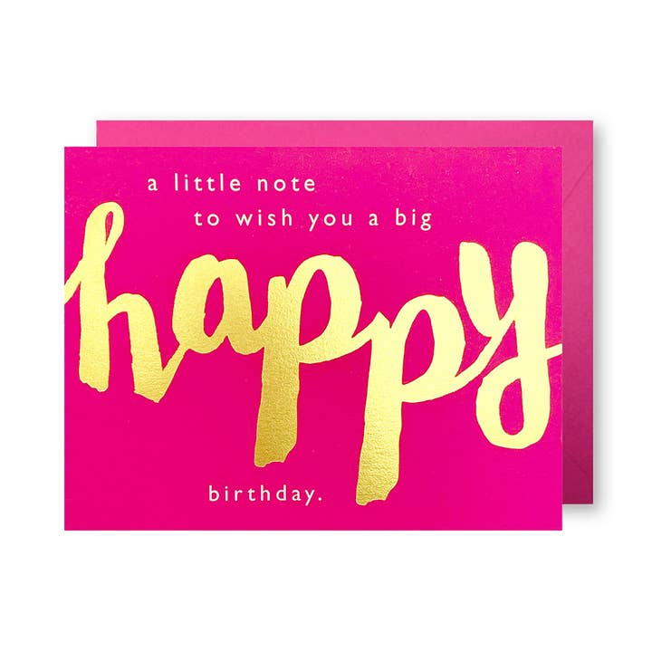 Big Happy Birthday for wholesale by J.Falkner Cards