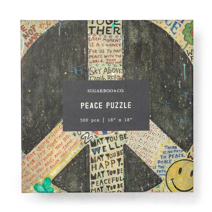 Choose Peace Puzzle (500pcs) 18" x 18" and other Purchase Wholesale inner peace. Free Returns & Net 60 Terms on Faire trending on Faire.