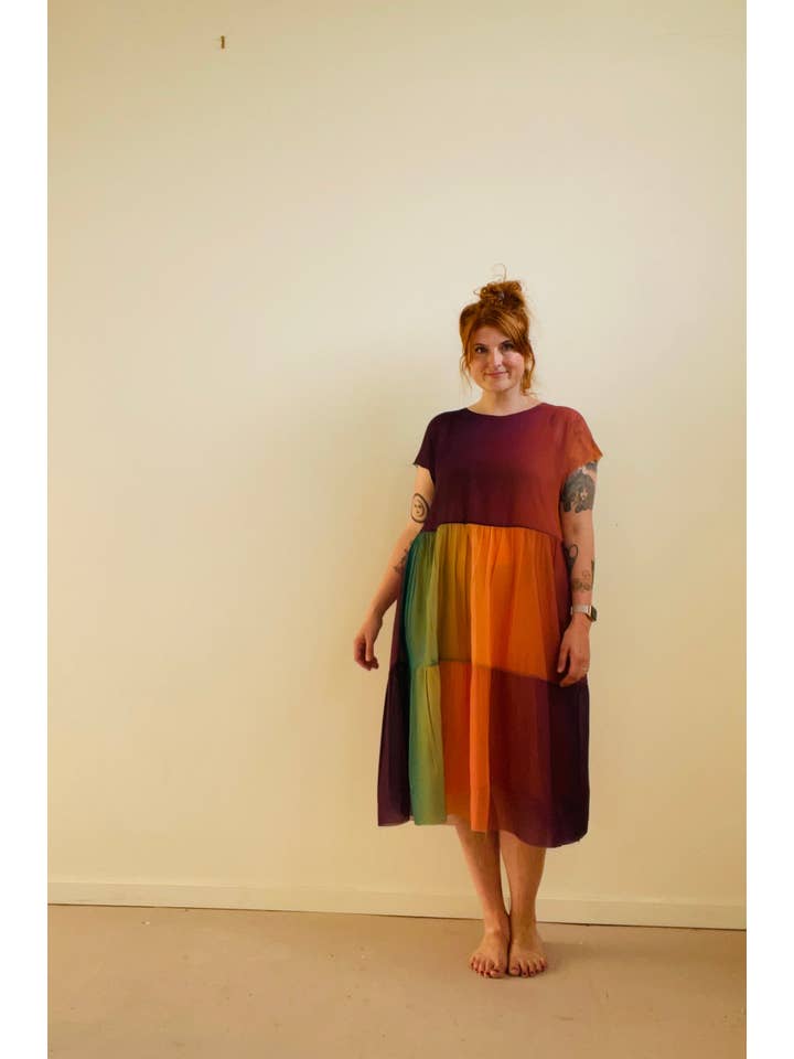 Altar - Wholesale Dress - Women's - Prism Dress in Sunset2