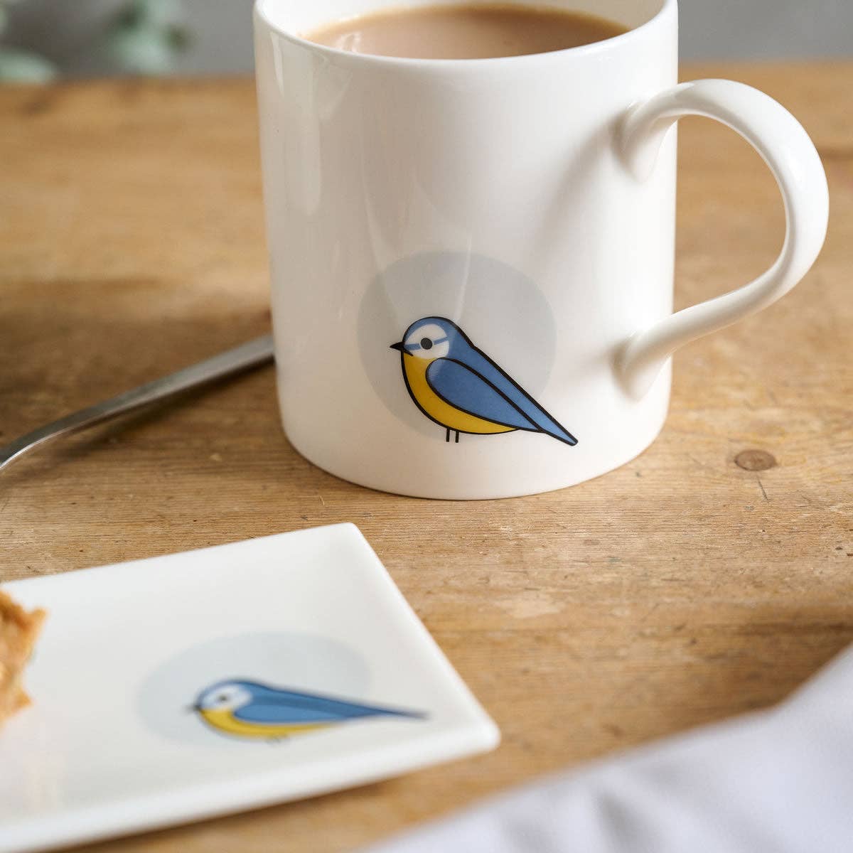 Jin Designs - Wholesale Coffee Mug - Blue Tit Mug3