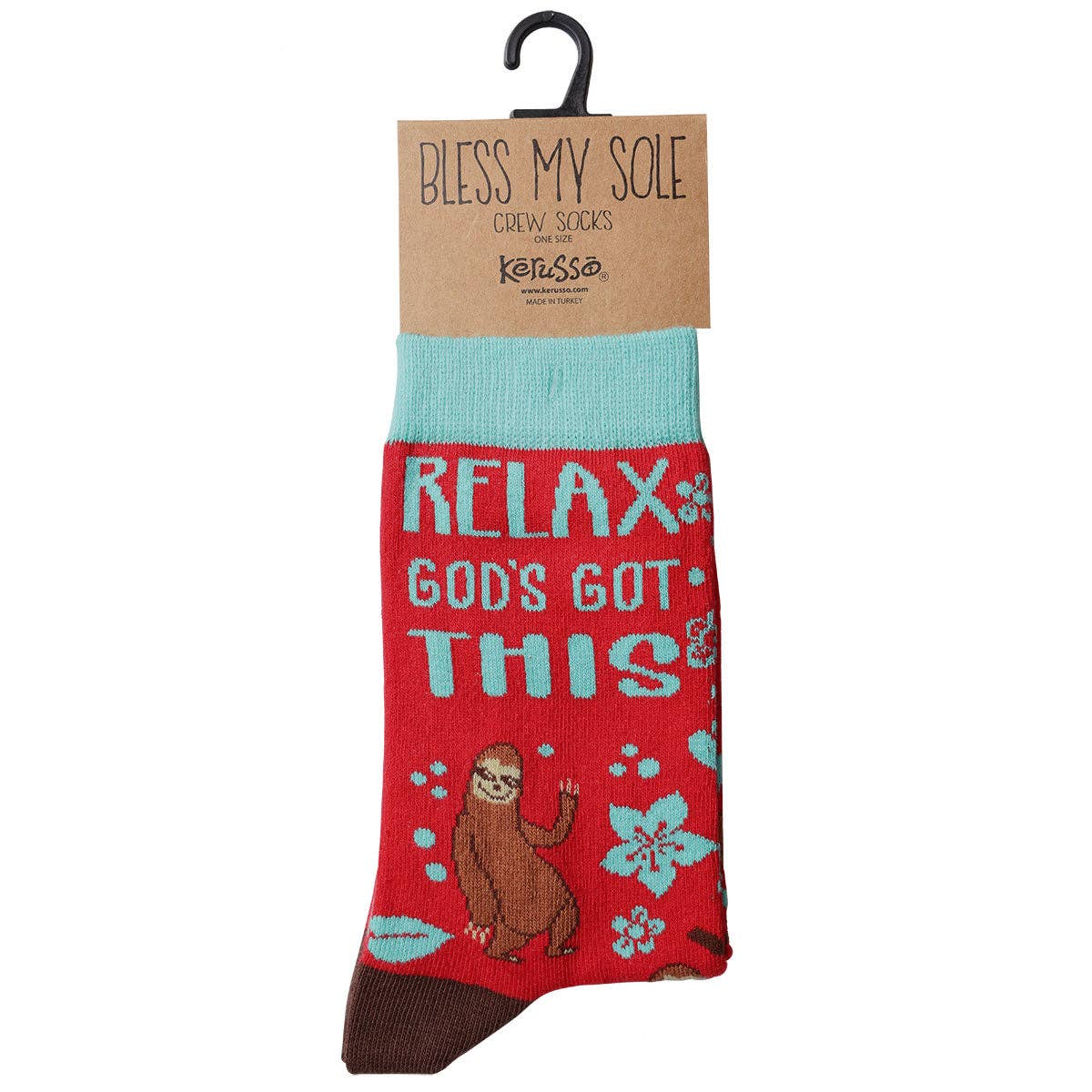 Kerusso - Wholesale Socks - Unisex - Bless My Sole Socks Relax Sloth2