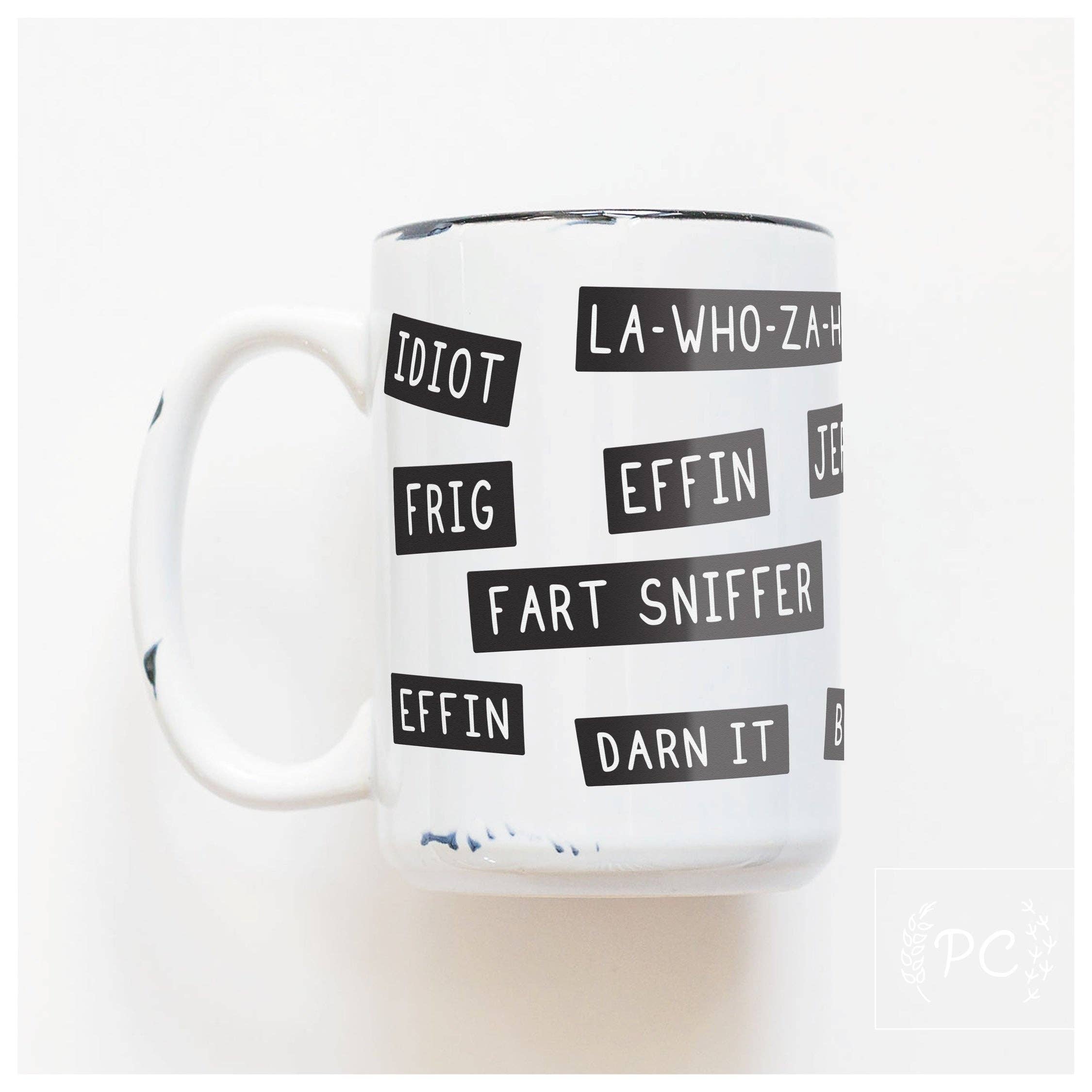 Prairie Chick Prints - Wholesale Coffee Mug - pg rated insults | ceramic mug0
