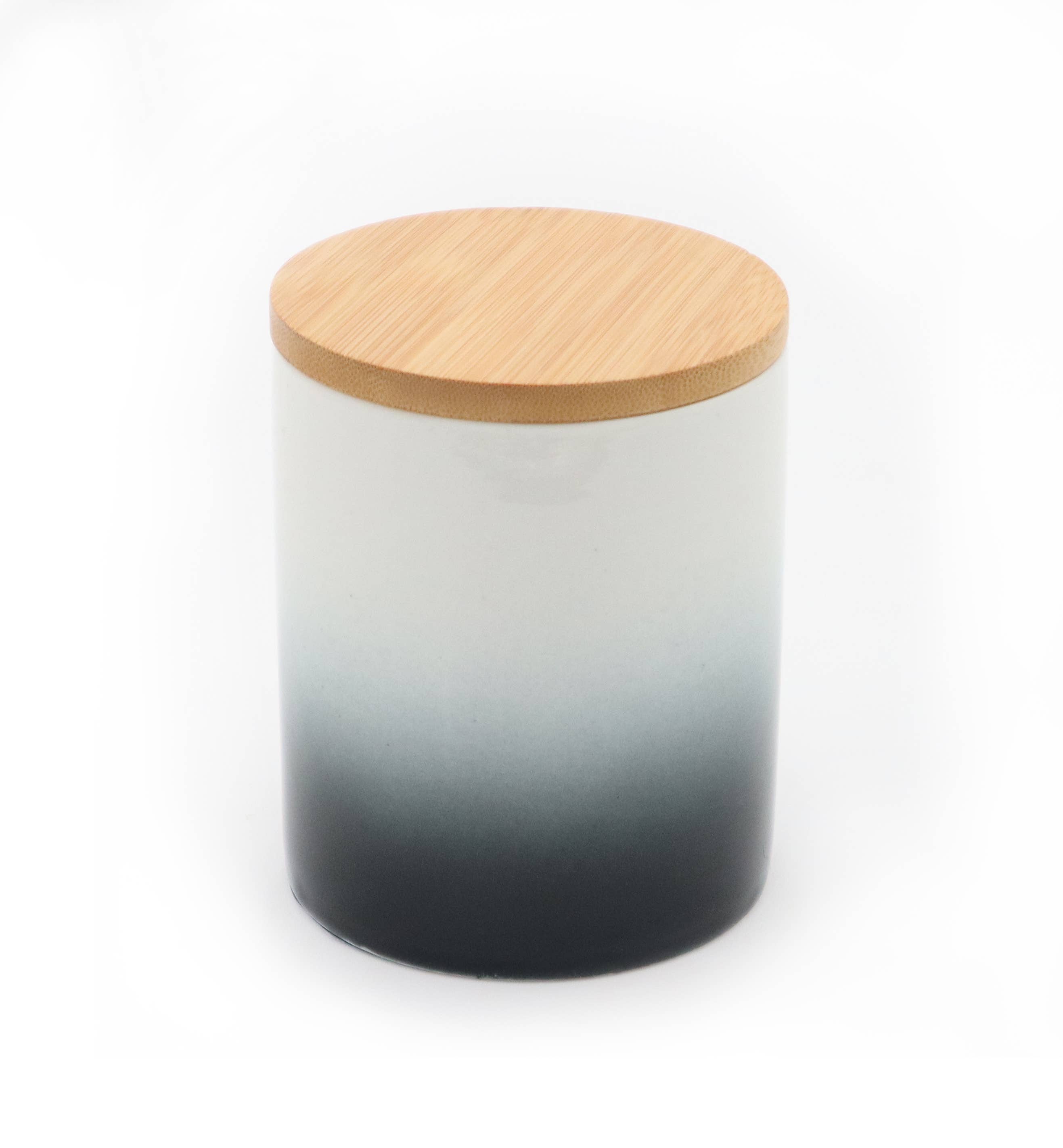 Candyl – Engroshandel Apotekerkrukke – Keramikkrukke med bambuslåg, 500 ml til stearinlys5