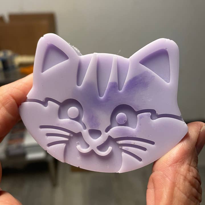 Harvest + Harmony Cat Shaped Goat Milk Soap, Color Varies for wholesale by Harvest + Harmony