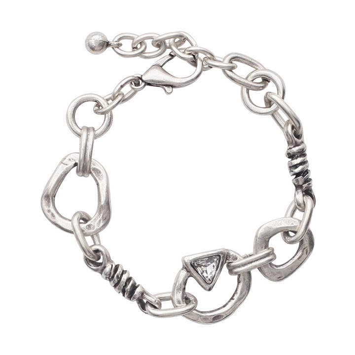 Handmade Pewter Bracelet - 2922 for wholesale by Chanour