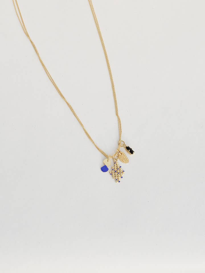 Dobbelt fin Epure halskæde for engroshandel hos Judith Benita