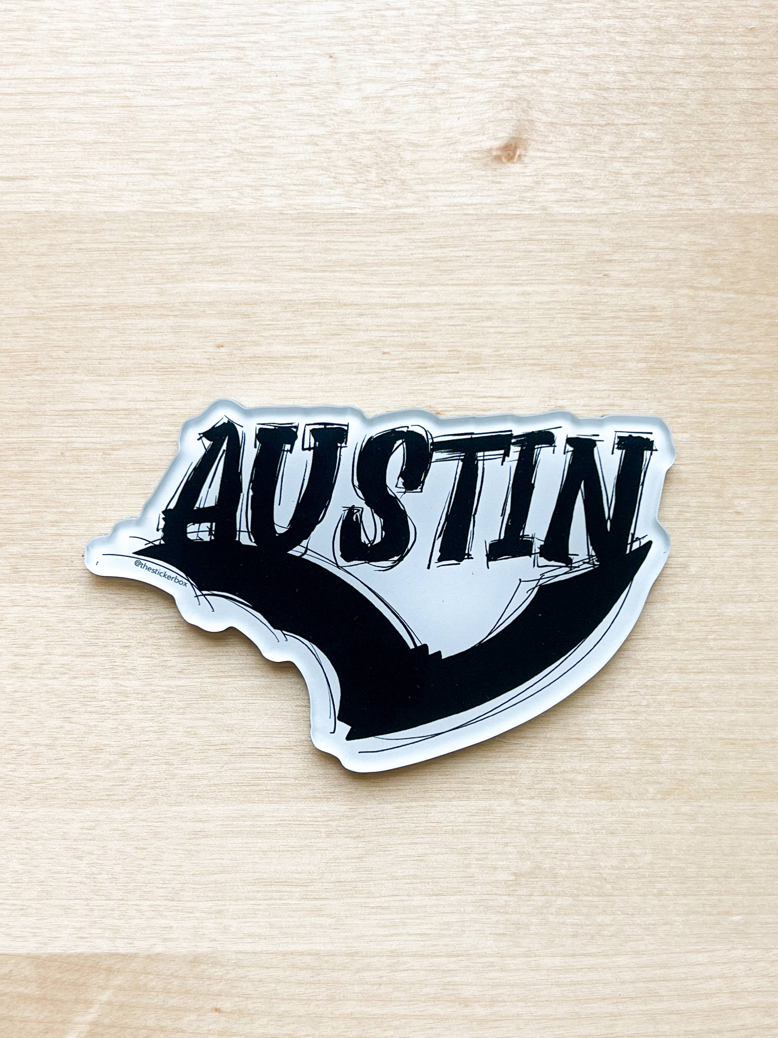The Sticker Box | Texas Inspired Stickers & Magnets – Íman por atacado – Íman de Acrílico de Austin, Texas – Favorito da Loja de Souvenirs & Presentes7