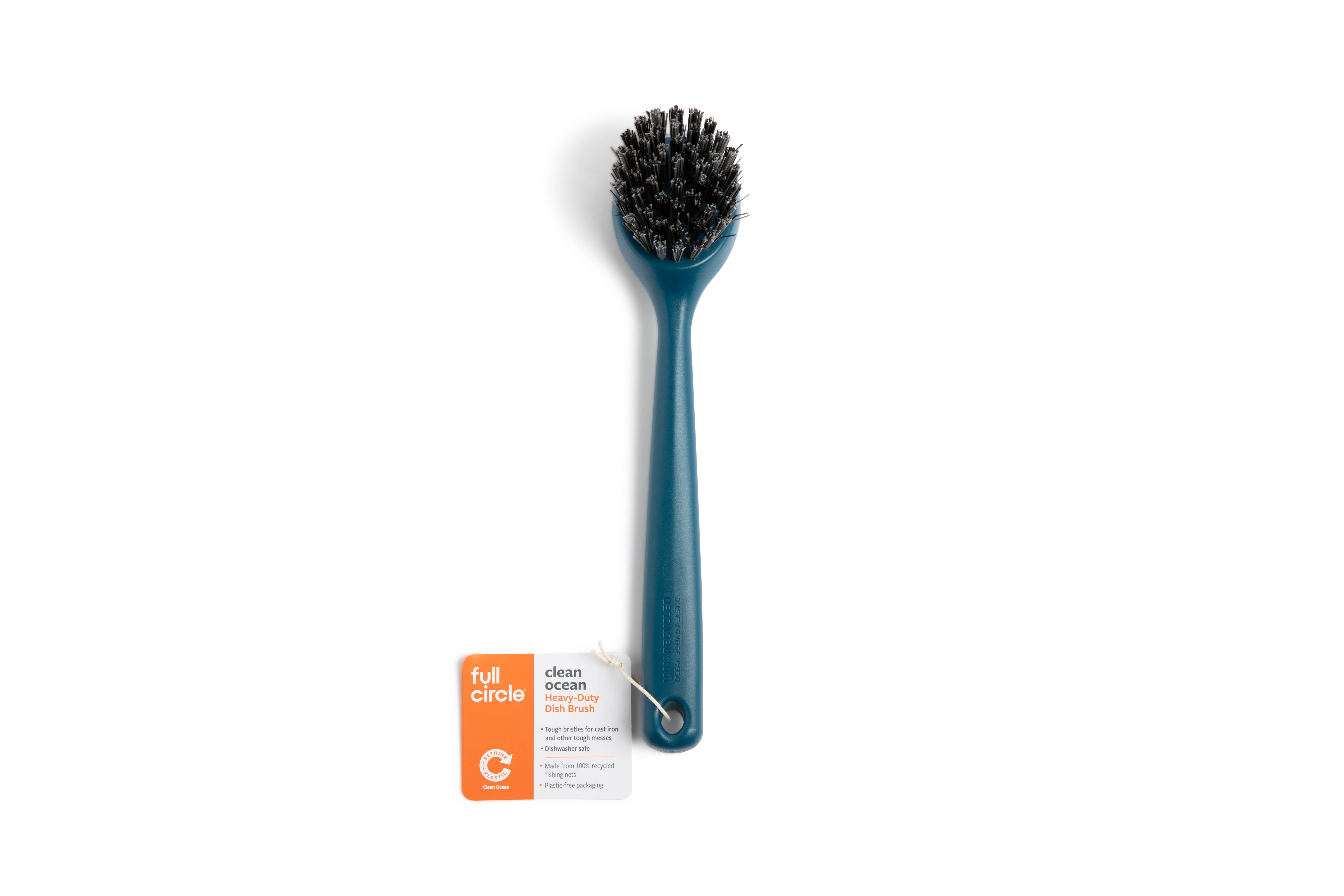 Full Circle Home - Wholesale Cleaning Brush - Clean Ocean - Heavy-Duty Dish Brush3