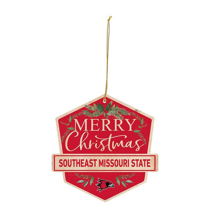Holiday Ornament Southeast Missouri State Redhawks for wholesale by KH Sports Fan
