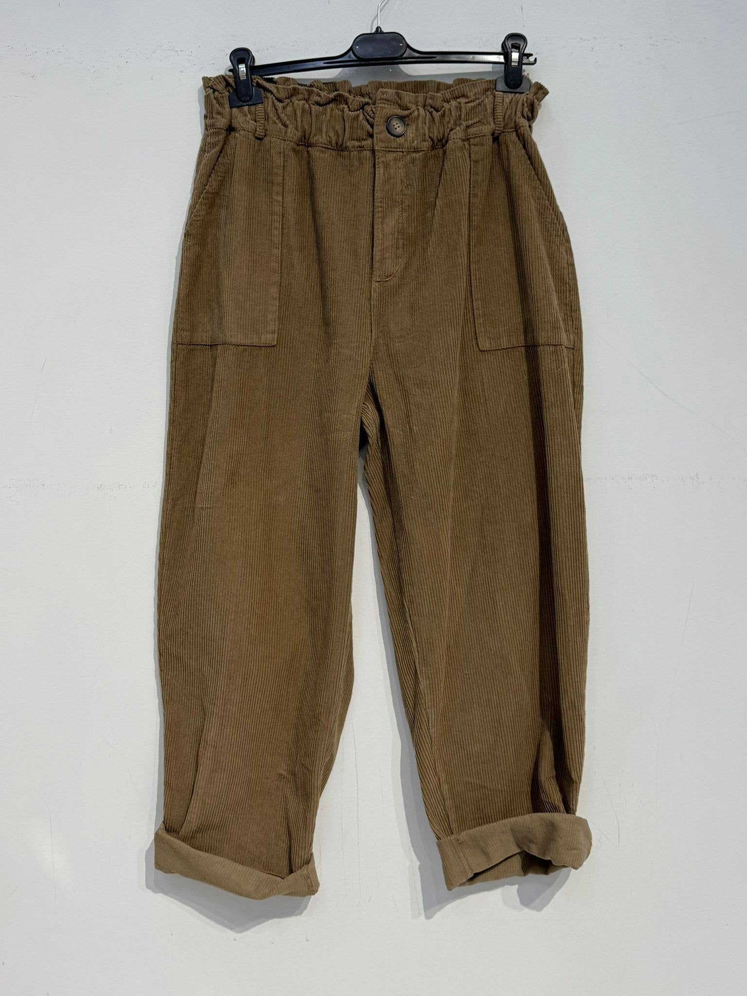 NOELINE – wholesale Byxor - Dam – Manchesterbyxor med knapp 3051311