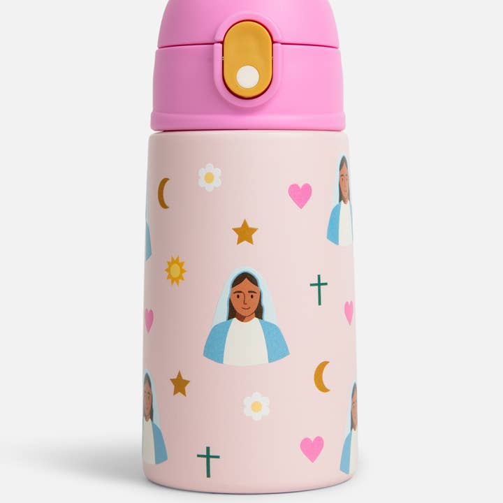 Mary Water Bottle – 13.5oz Stainless Steel and other Purchase Wholesale heart straws. Free Returns & Net 60 Terms on Faire trending on Faire.