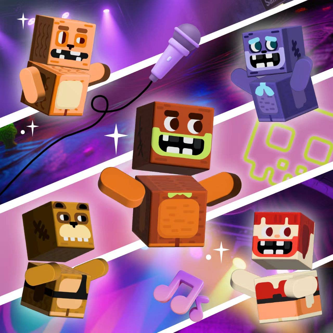 GobiDex - Wholesale Building Set - Kids - 2cm-200PCS  Midnight Madness Magnetic Building Blocks6