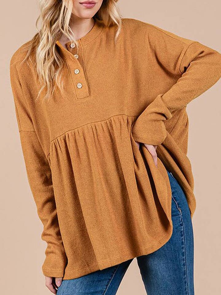 LONG SLEEVE BUTTON UP LOOSE FIT TOP and other Purchase Wholesale long sleeve button up. Free Returns & Net 60 Terms on Faire trending on Faire.