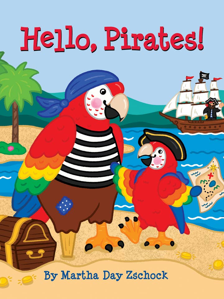 Bonjour, les pirates ! pour la vente par Arcadia Children's Books