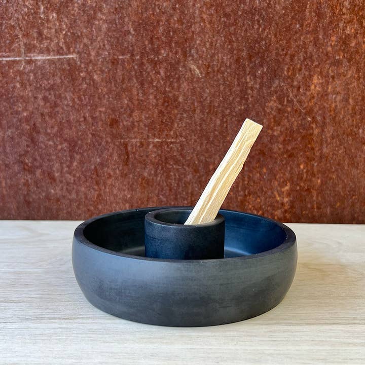 Well Hello Studio - Wholesale Incense Holder - Earth Tone Smudge Dish