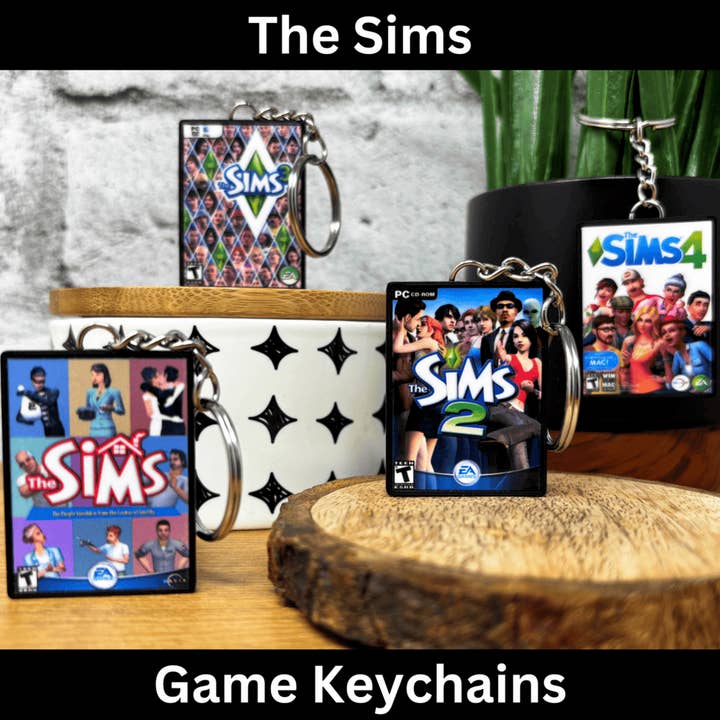 The Sims Keychains for wholesale by BitsyLabs