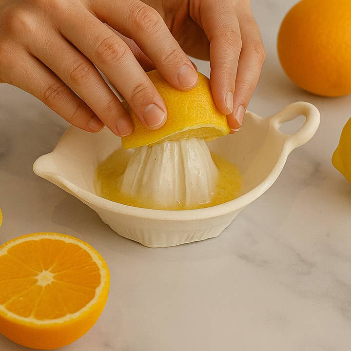 Design by Pouneh - Wholesale Juicer - Handmade Ceramic citrus juicer2