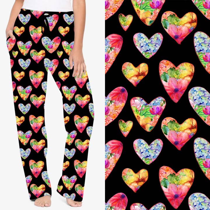 Love In Full Bloom Lounge Pants for wholesale by Natopia