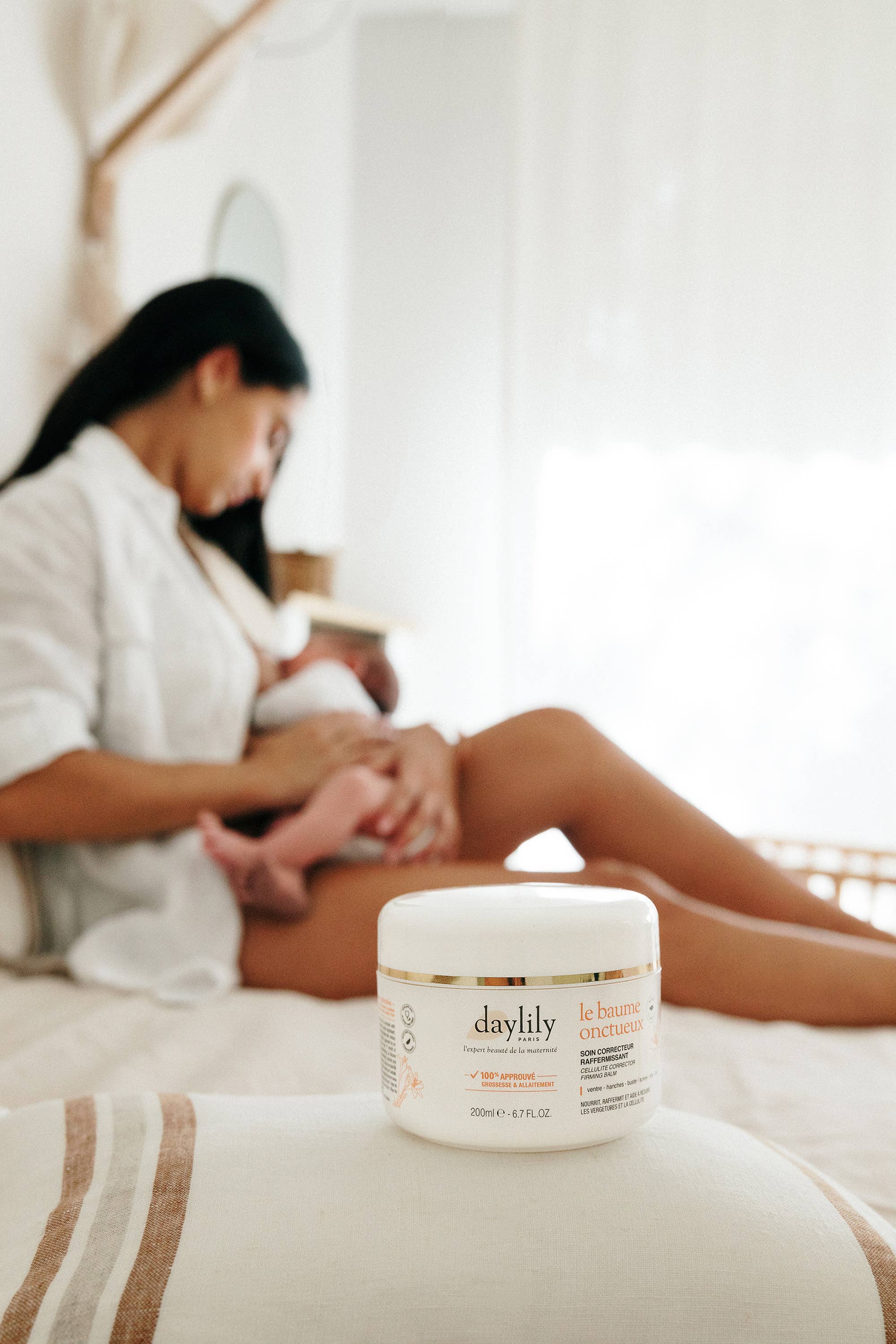 Daylily Paris - Vente Huile et beurre pour le ventre – maternité - Le Baume Onctueux - Raffermissant & anti-cellulite3