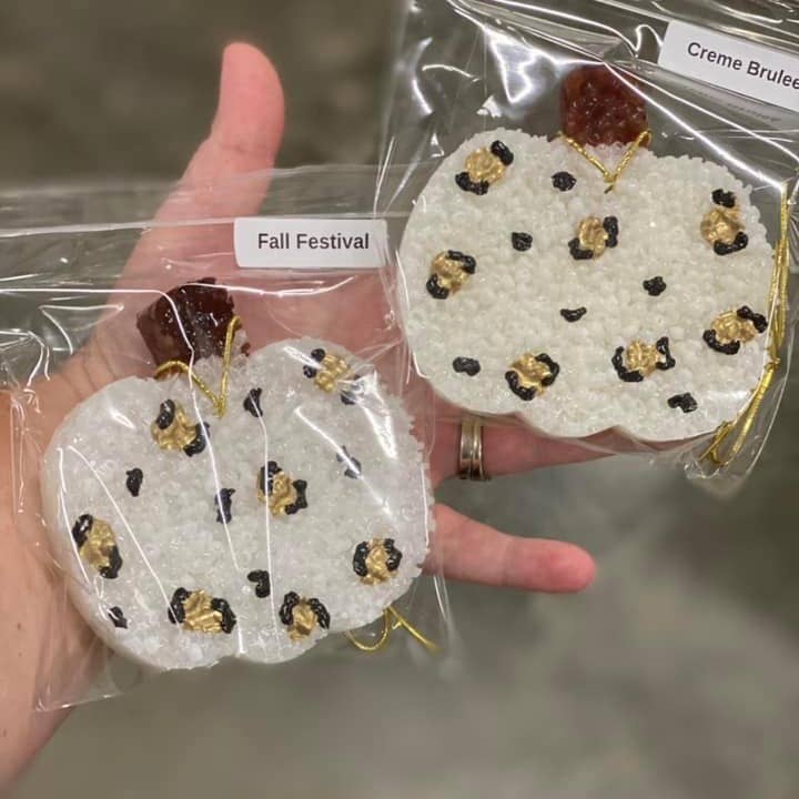 Car Freshie Leopard Pumpkin White pour la vente par Cowgirl Gems, LLC