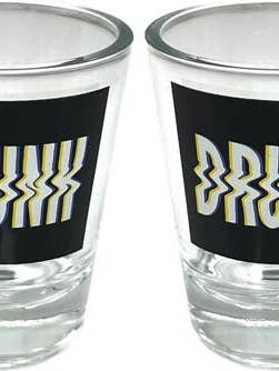 Drunk - Shot Glass - 2 Piece Set for wholesale by Scorpio Posters
