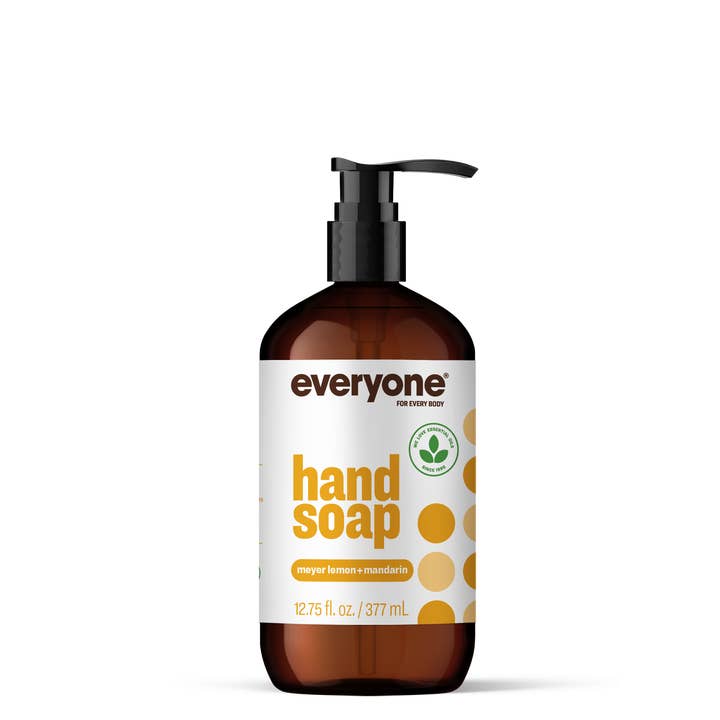 Meyer Lemon + Mandarin Hand Soap Case Pack of 6 for wholesale by EO + Everyone