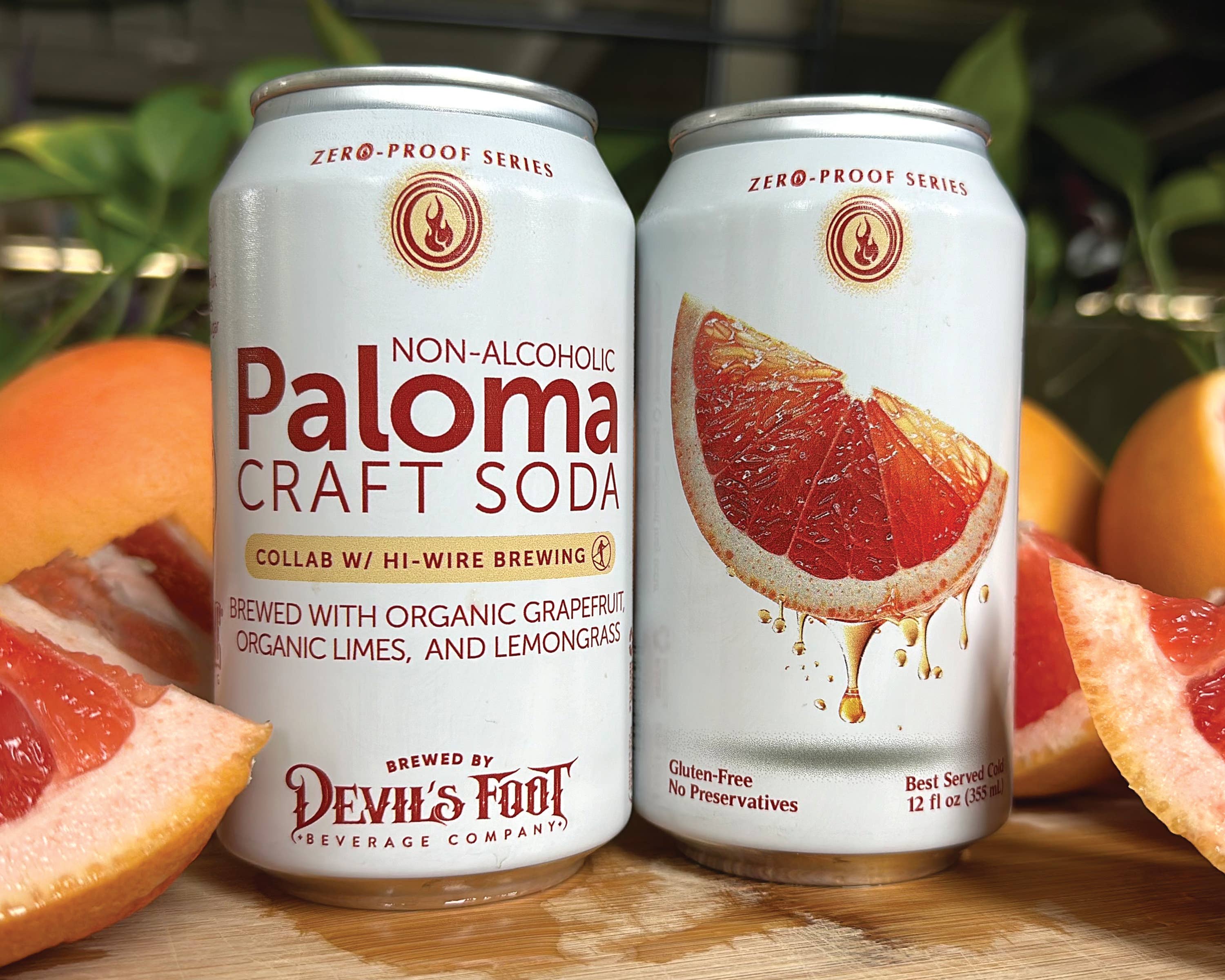 Devil's Foot Beverage Company – wholesale Non-alcoholic aperitif/mocktail – N/A Paloma (Case of 24)1
