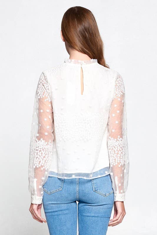 Strut & Bolt - Wholesale Blouse - Women's - Bedelia Lace Blouse2