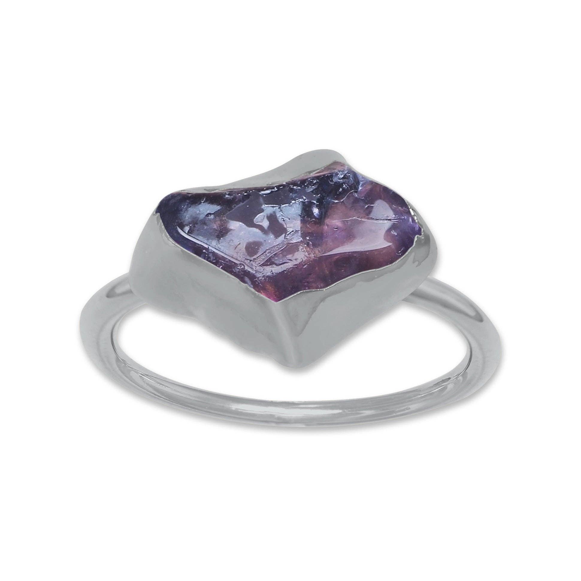 Handmade Jewels - Wholesale Cocktail/Statement Ring - Raw Crystal Ring – Silver, Gold, Rose Gold & Black Rhodium Finish | Natural Stones (Made to Order)21