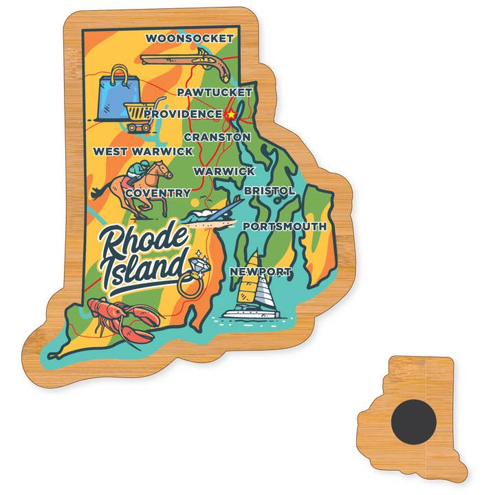 Morris Magnets - Wholesale Magnet - Magnet - Rhode Island Across America 2.02