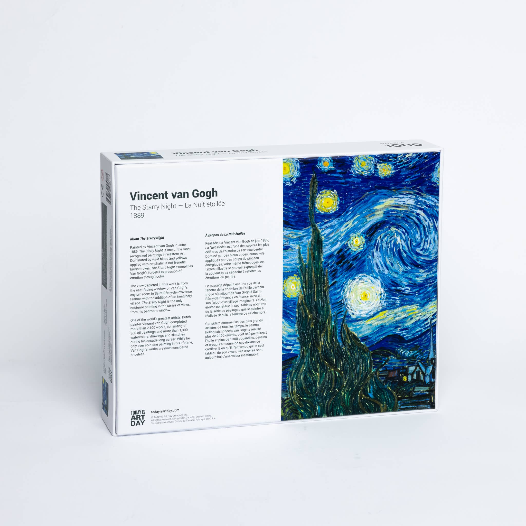 Today is Art Day – wholesale Pussel - Vuxen – Pussel - Vincent van Gogh - Stjärnenatt1