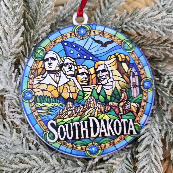 South Dakota State Christmas Ornament - Collectible Keepsake for wholesale by Sixth & Sunshine
