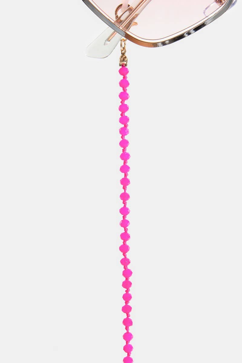 NE Chaîne porte-lunettes perlée en vente sur Faire1